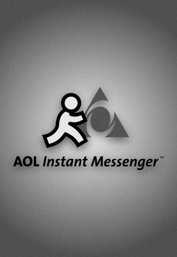 Funeral portrait of AOL Instant Messenger